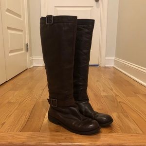 Kenneth Cole Reaction Brown Riding Boots